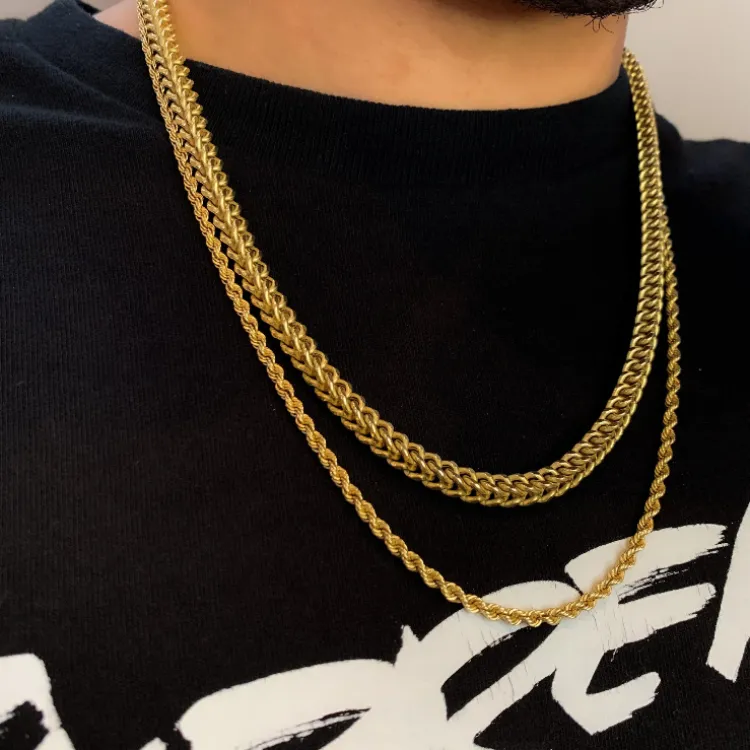 10KT SOLID GOLD ROPE CHAIN (2/3/4M