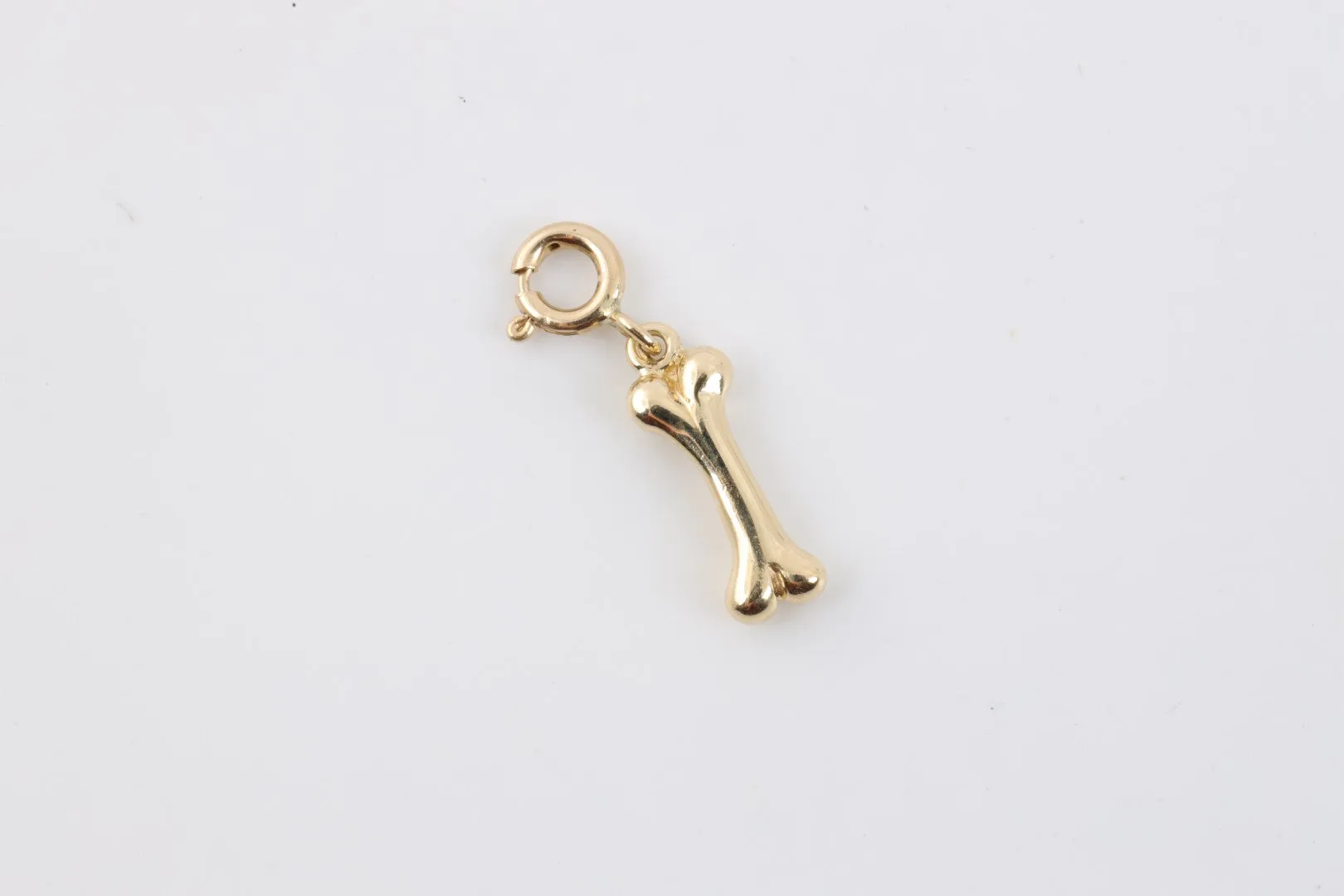 14k Yellow Gold Bone Charm (1.50g.)