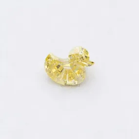 1.90 Carat Yellow Duck Cut Lab Grown Diamond