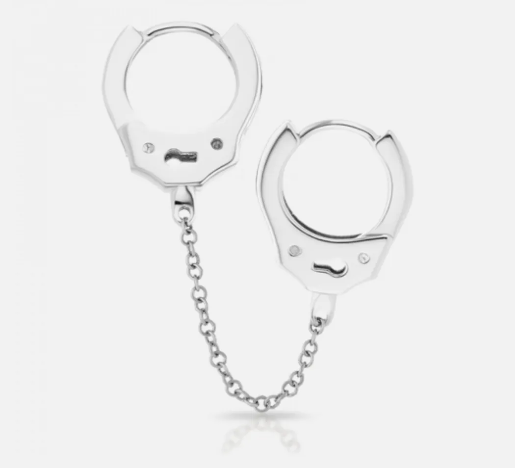 8mm Handcuff Clickers with Medium Chain