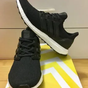 Adidas UltraBoost3.0 LTD PK •Leather Cage• Core Blac...