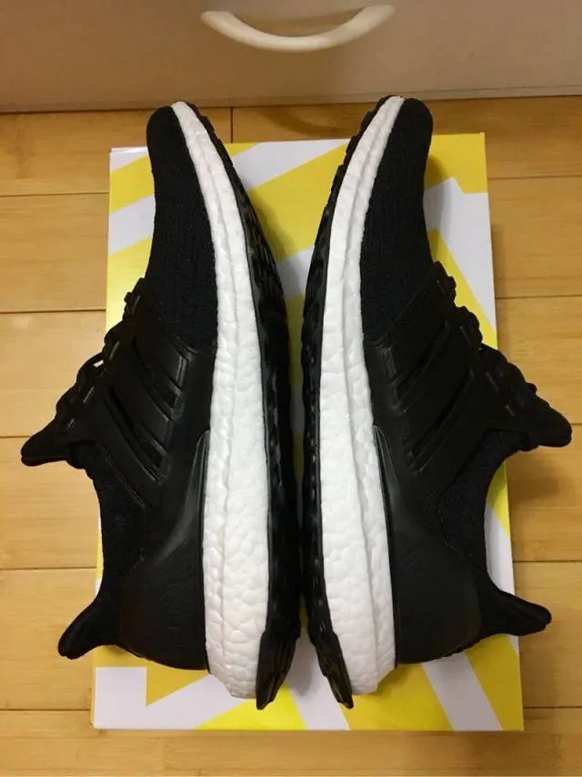 Adidas UltraBoost3.0 LTD PK •Leather Cage• Core Blac...