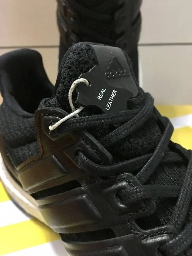 Adidas UltraBoost3.0 LTD PK •Leather Cage• Core Blac...