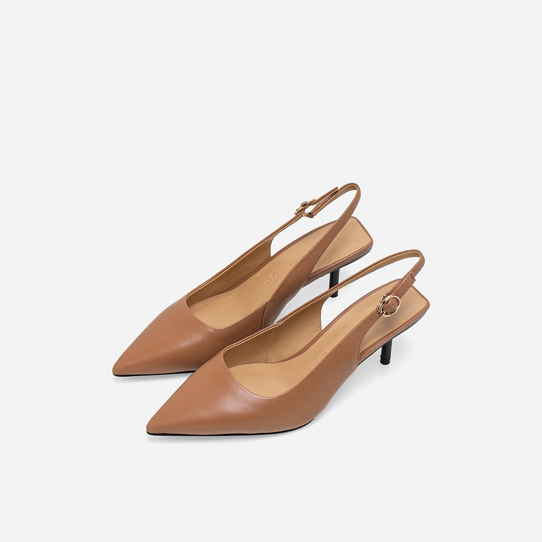 Ally Leather Slingback Pumps