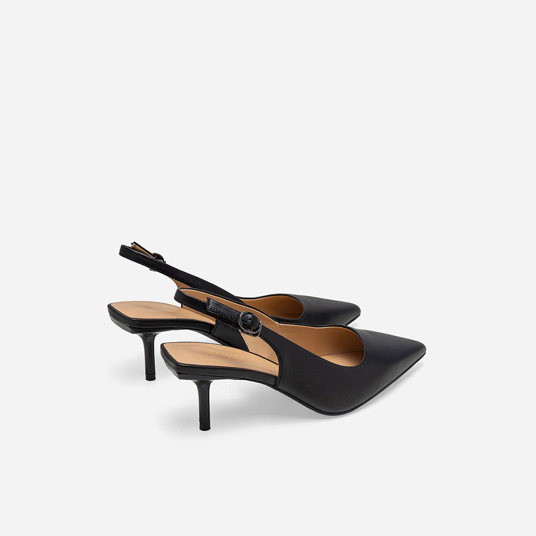 Ally Leather Slingback Pumps