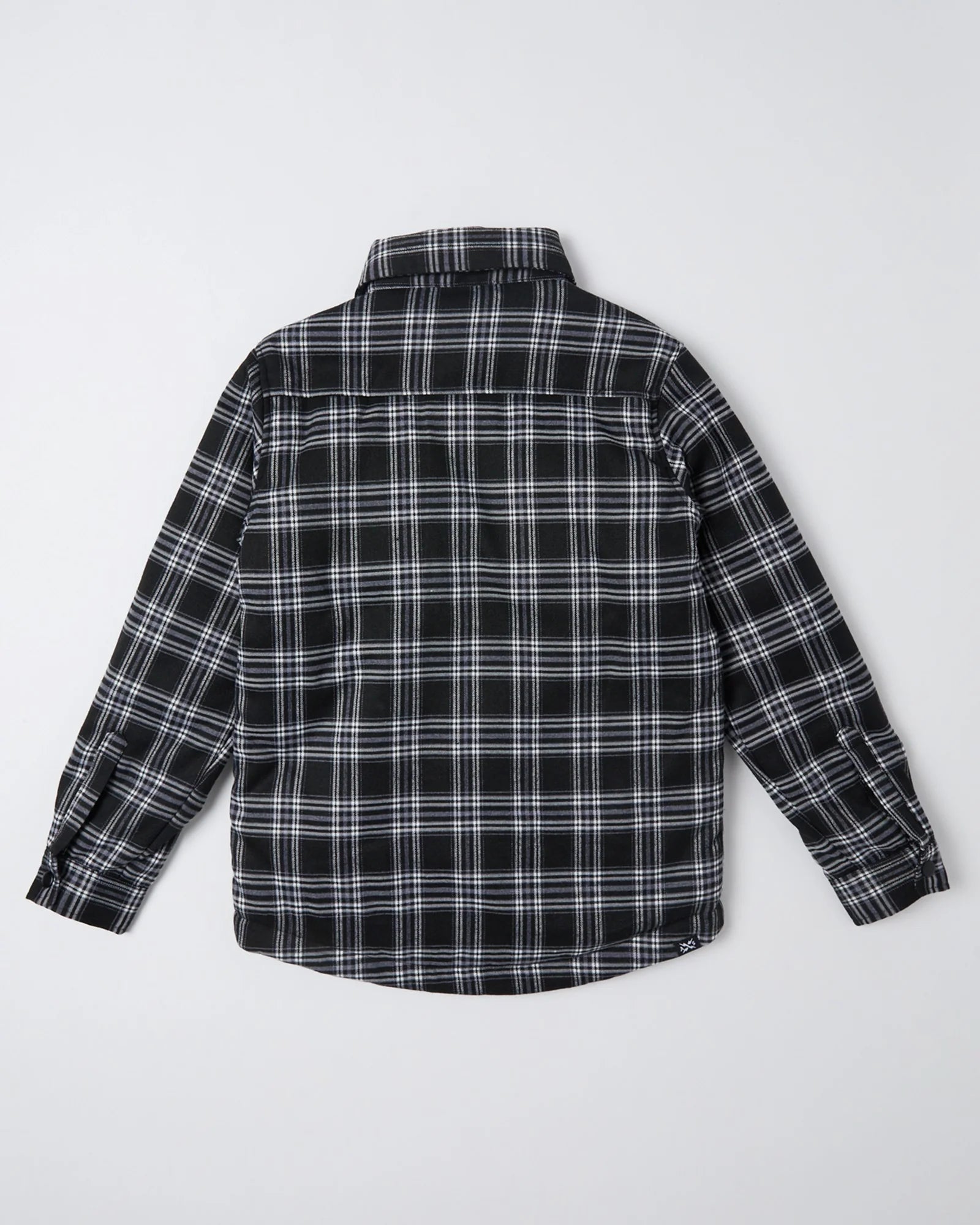 Alphabet Soup Teen Outback Shacket Black Check