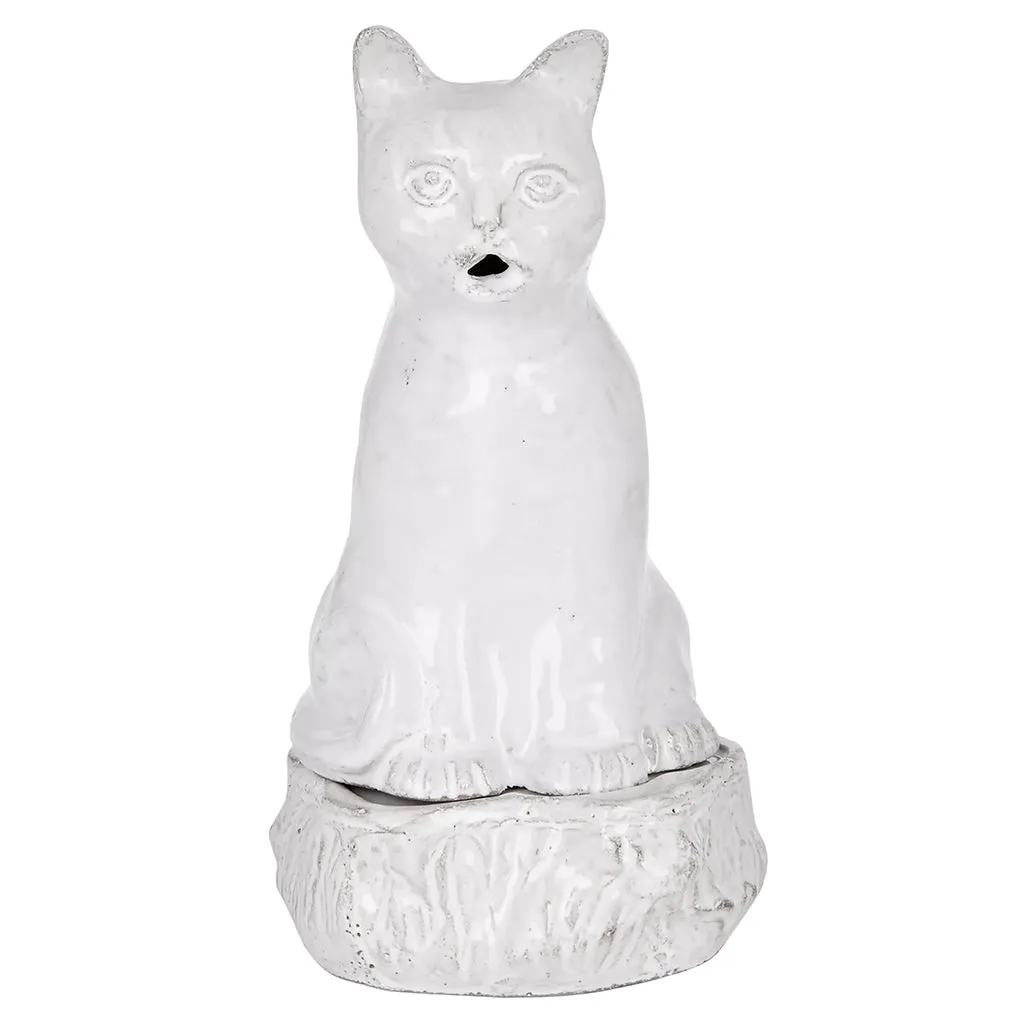 Astier De Villatte Setsuko Cat Incense Burner