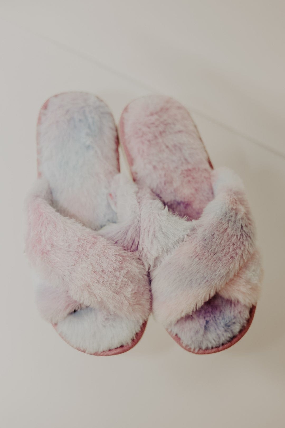 Berries N Cream Fuzzy Slippers