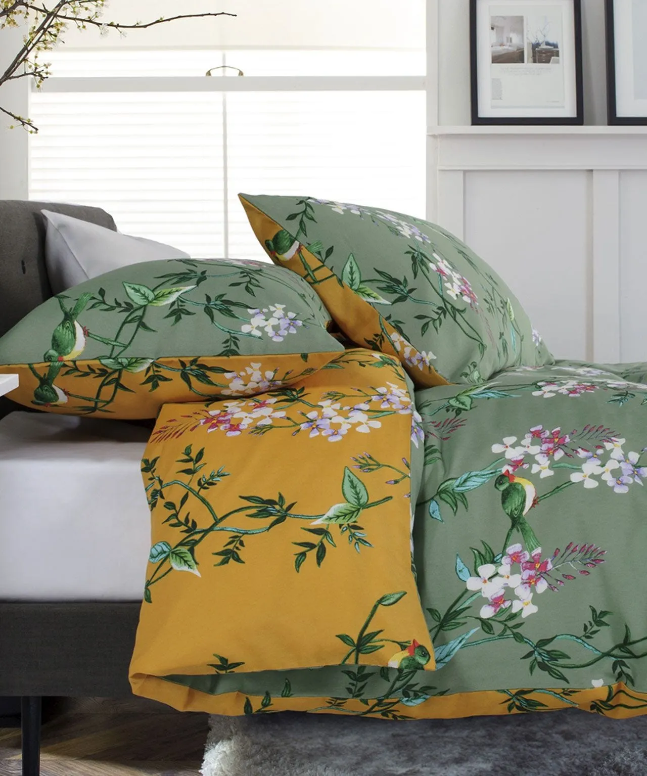 Bird Garden Duvet Set