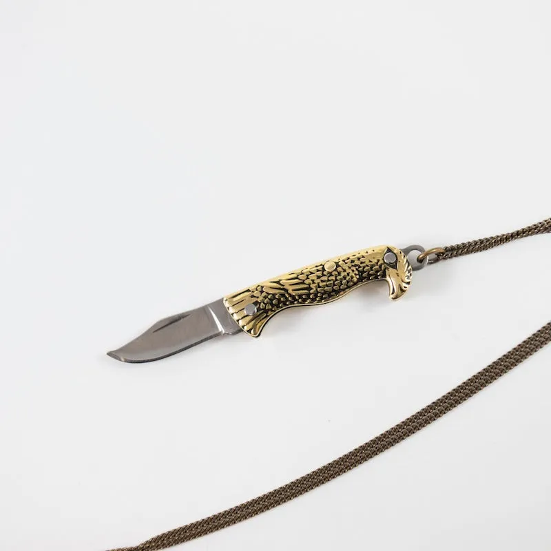 Bird Knife Necklace