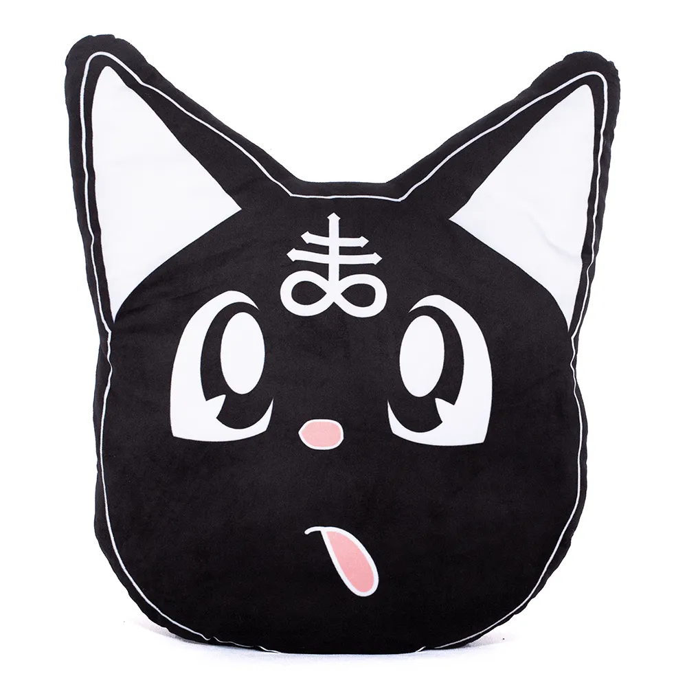 Black Cat Cushion