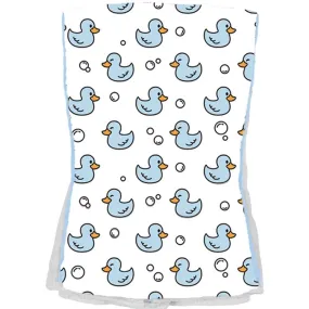 Blue Duck  Burp Cloth