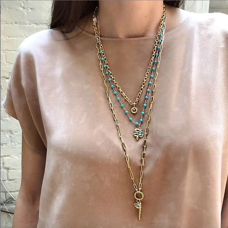 BOHEME BESTIE MEDIUM LINK GOLD CHAIN