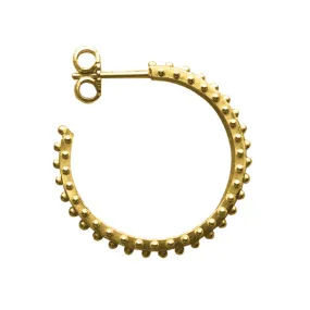 BOHEME MEDIUM HOOP EARRING rts