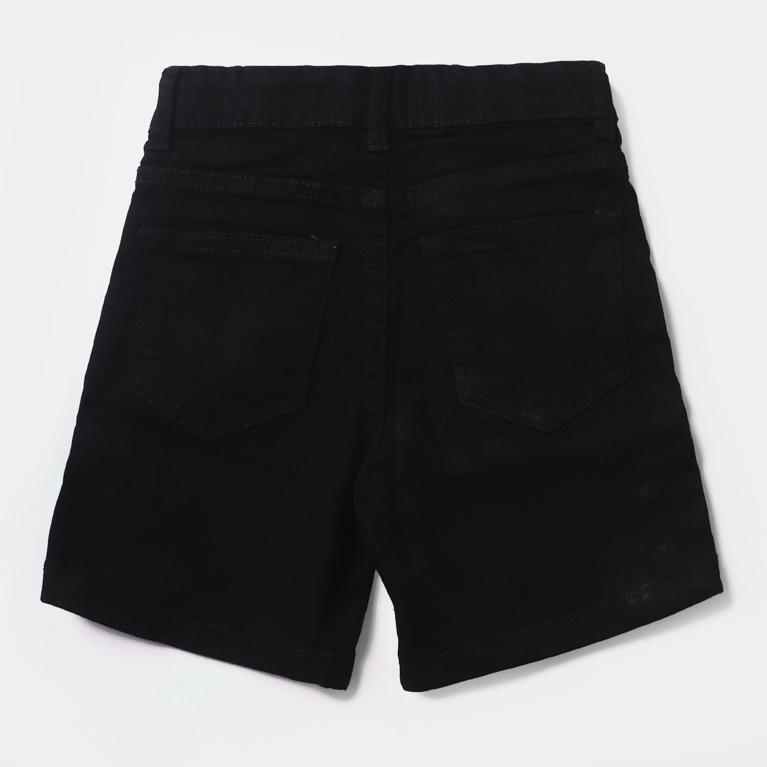 Boys Denim Stretch Short Out Of This World-BLACK