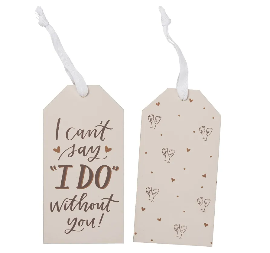 Bridal Bottle Tag