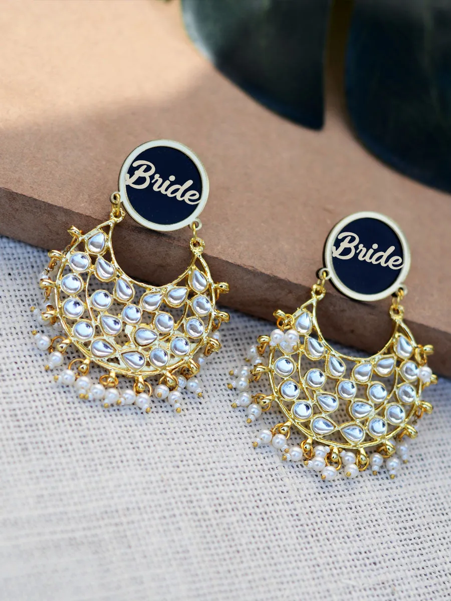 Bridal Kundan Earrings