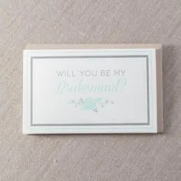 Bridesmaid Greeting Card