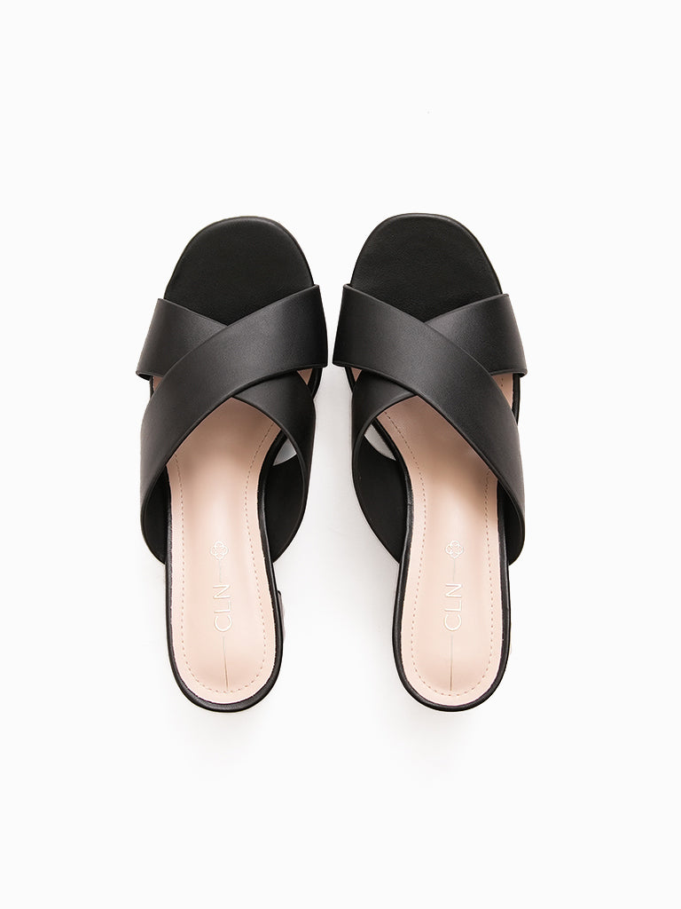 Carlina Heeled Slides