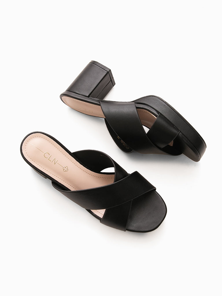 Carlina Heeled Slides