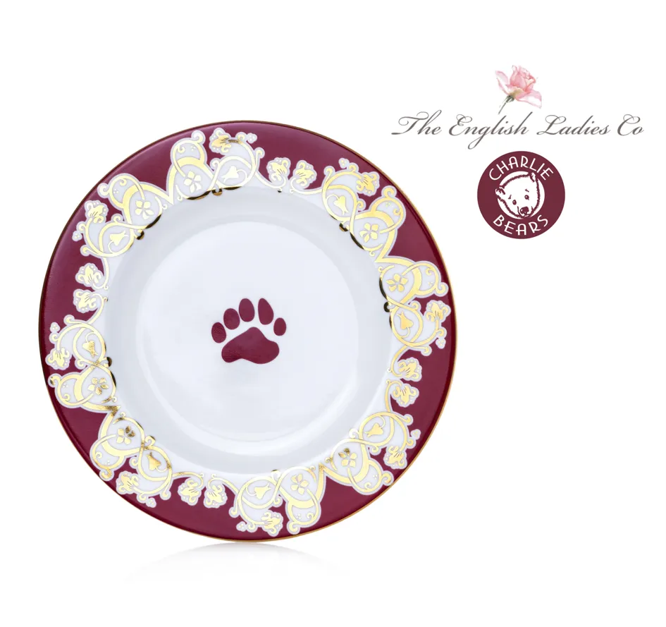 Charlie Bears Ceramics Fine Bone China Charlie Bear Plate