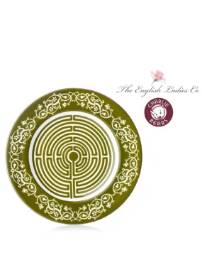 Charlie Bears Ceramics Fine Bone China Labyrinth Plate