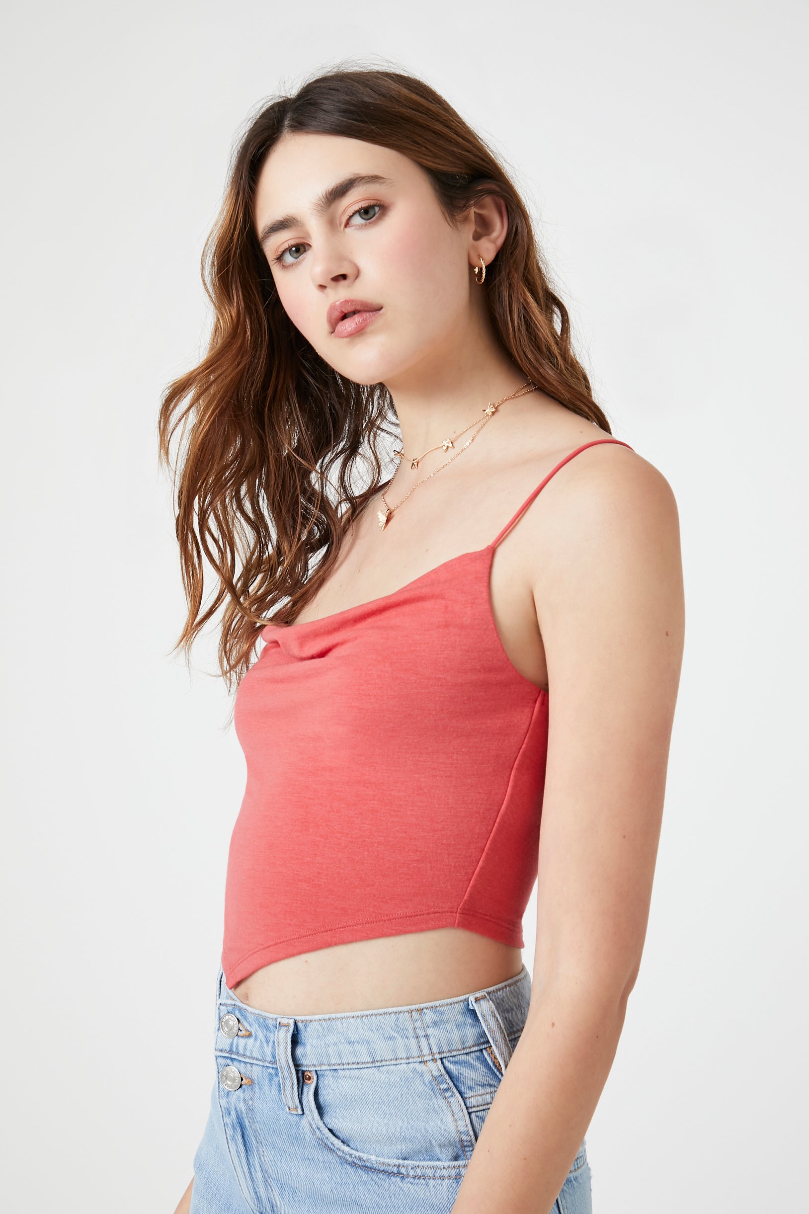 Cropped Cowl Cami