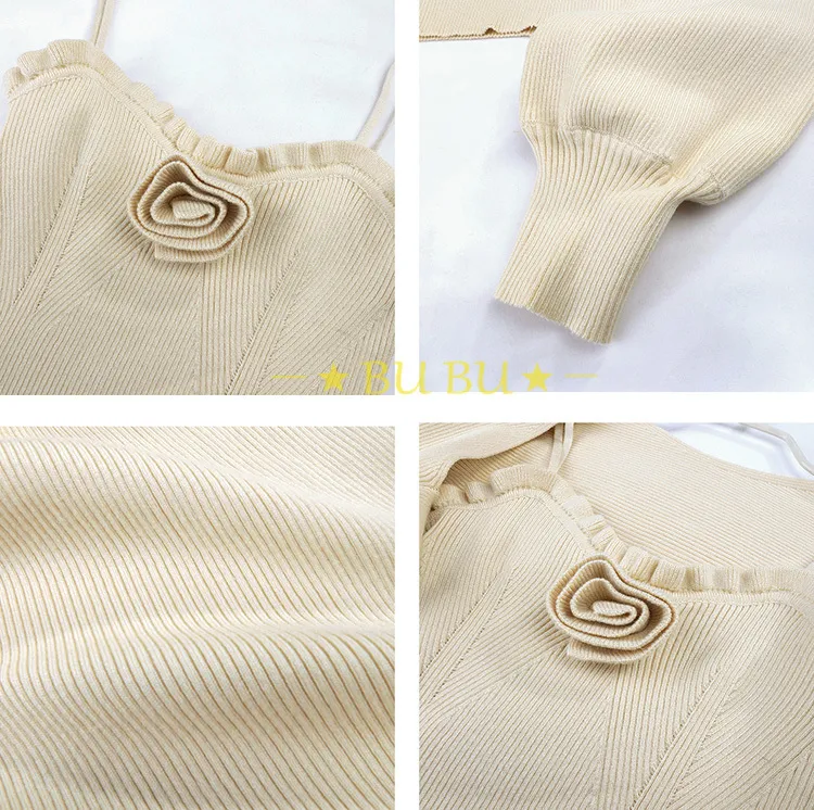 Dabuwawa  |Casual Style Blended Fabrics Long Sleeves Plain Party Style