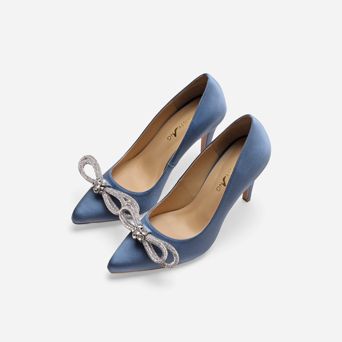 Dazzling Mariko Aegean Blue Pumps