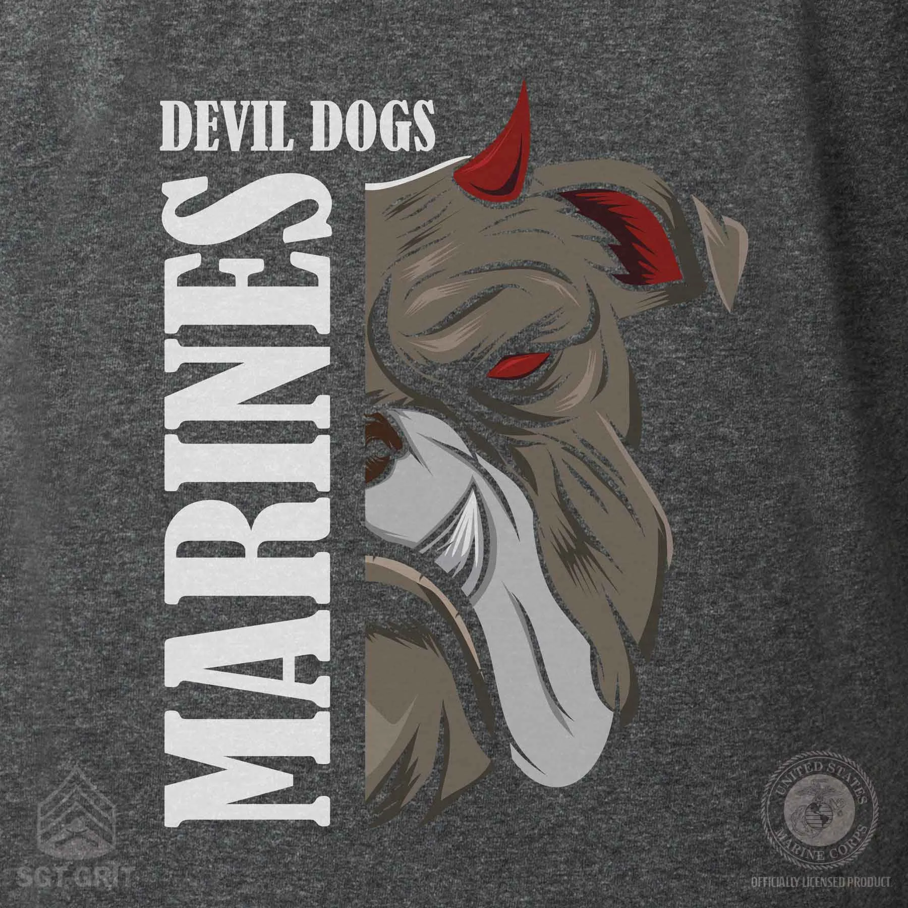 Devil Dogs Bulldog T-shirt