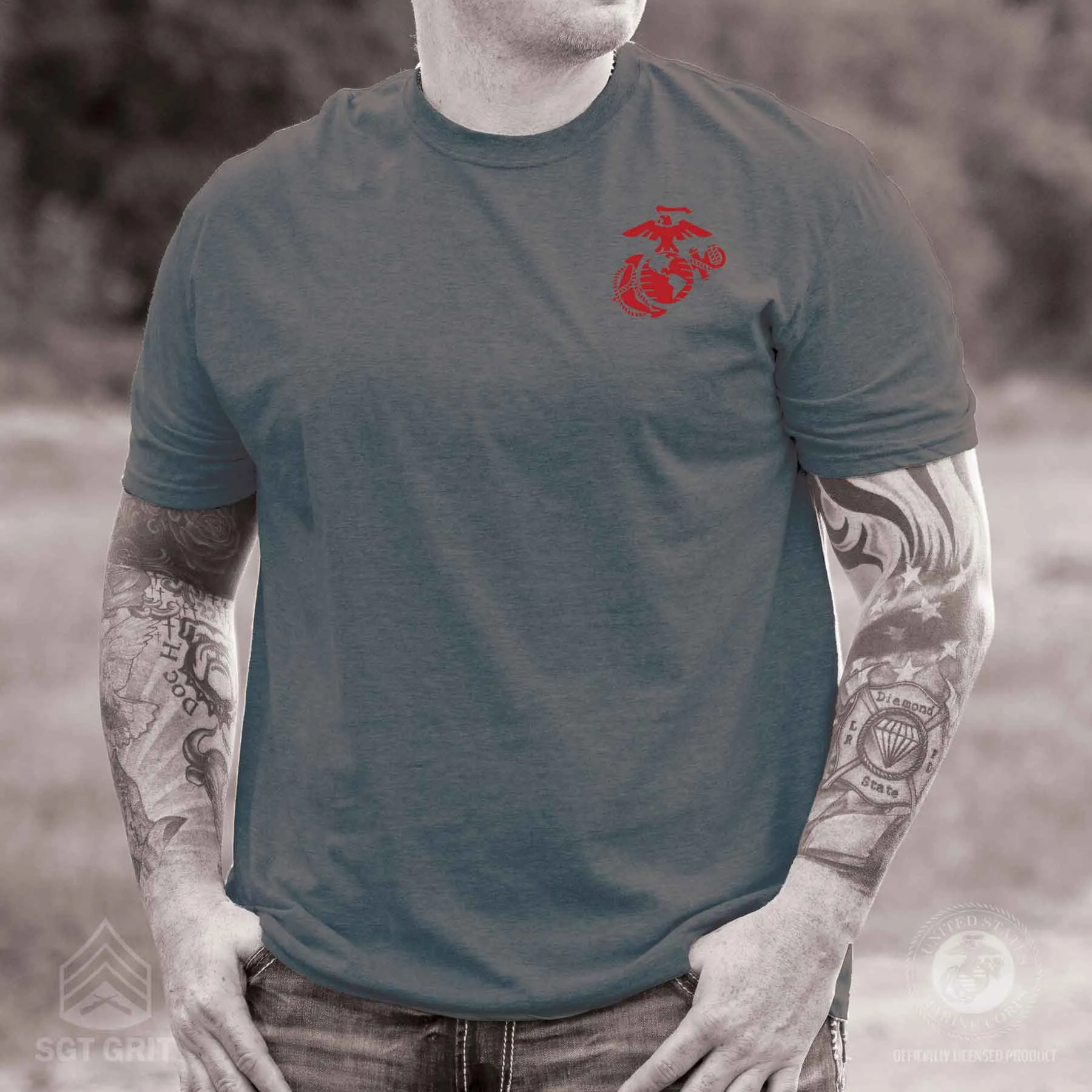 Devil Dogs Bulldog T-shirt