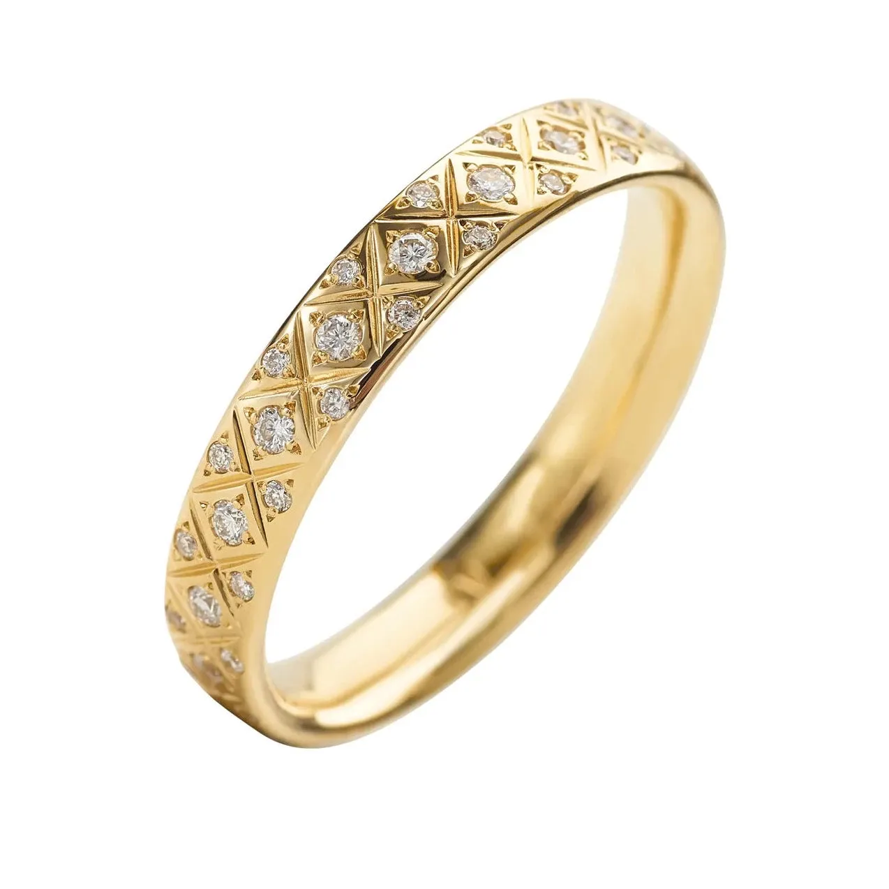 Diamond Criss Cross Band