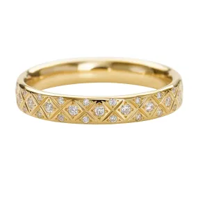 Diamond Criss Cross Band