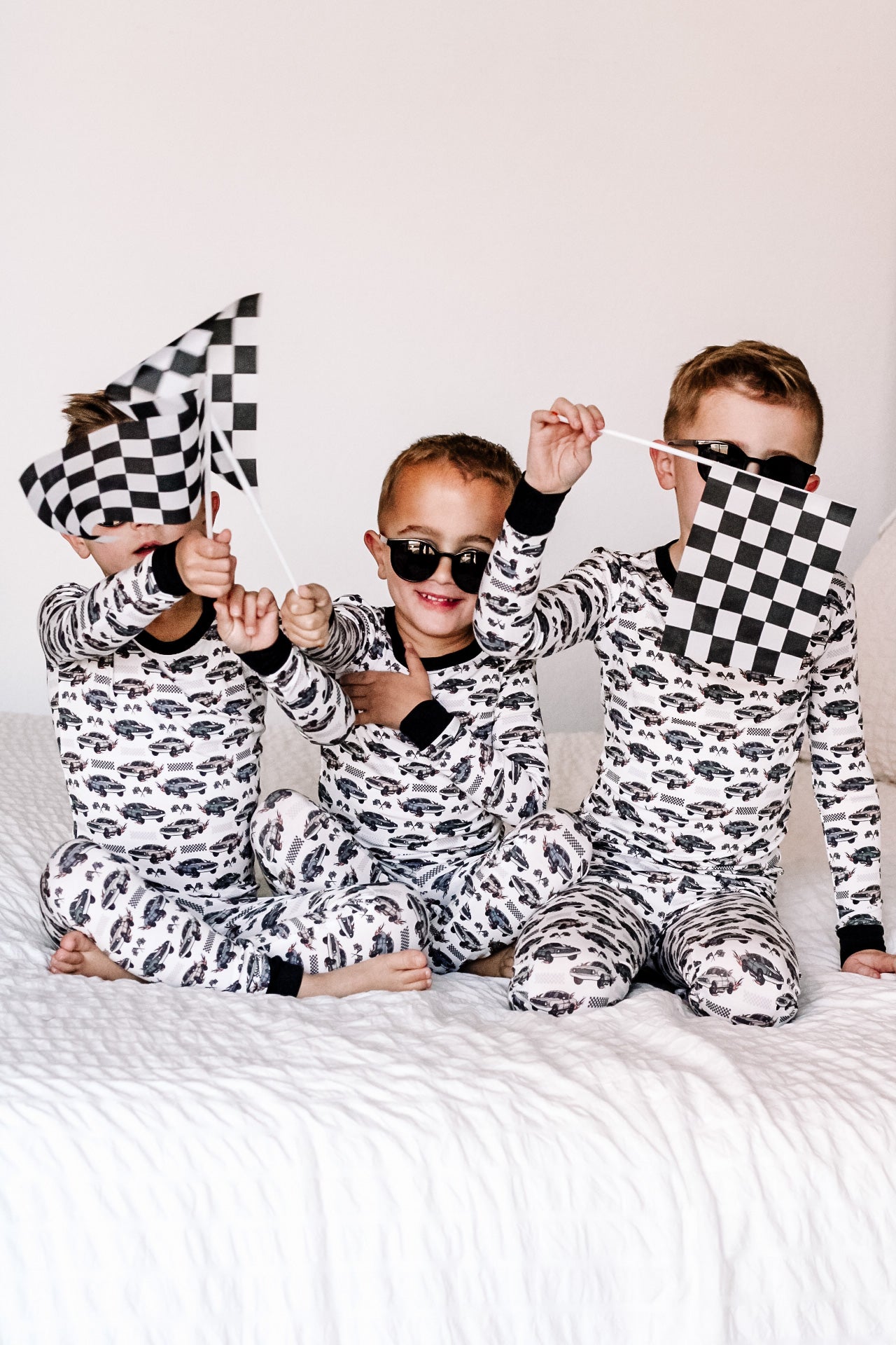 Dream Big Little Co Pit Crew L/S Dream Set