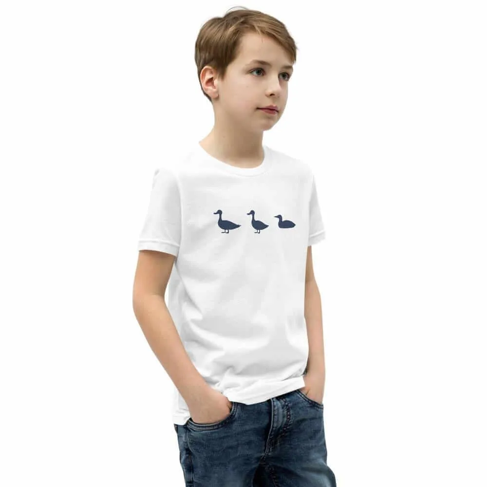 Duck Duck Loon | Minnesota Lake Life Youth Short Sleeve T-Shirt