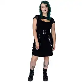 ERANTHE DRESS - BLACK