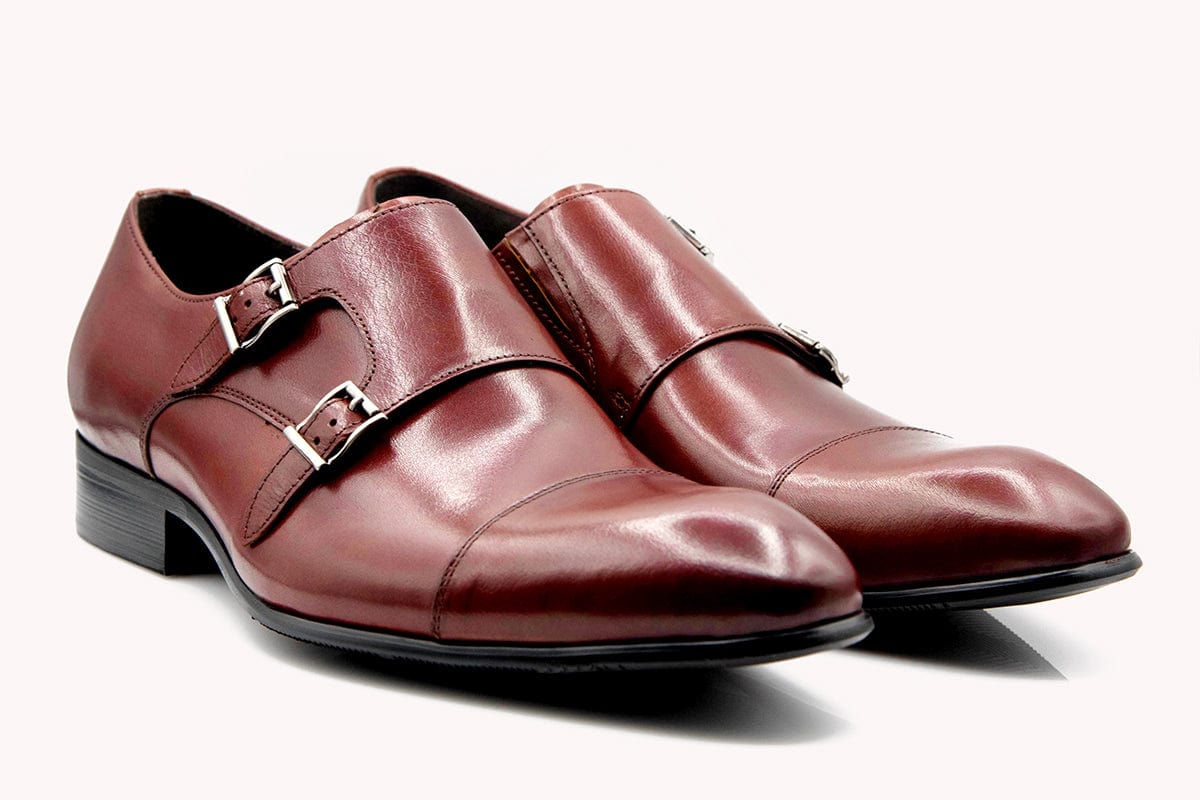 GARDON | Tan Double Monk Strap