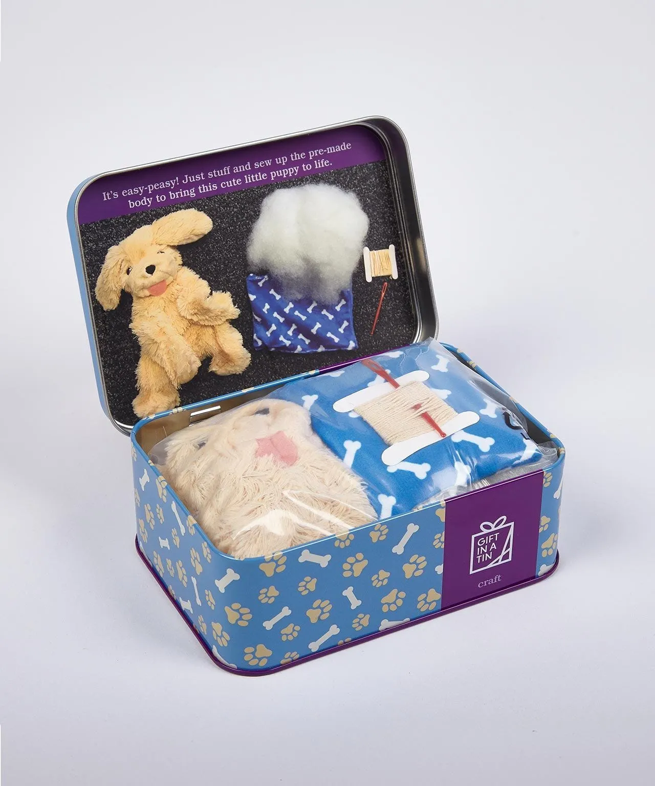 Gift in a Tin Puppy Kit