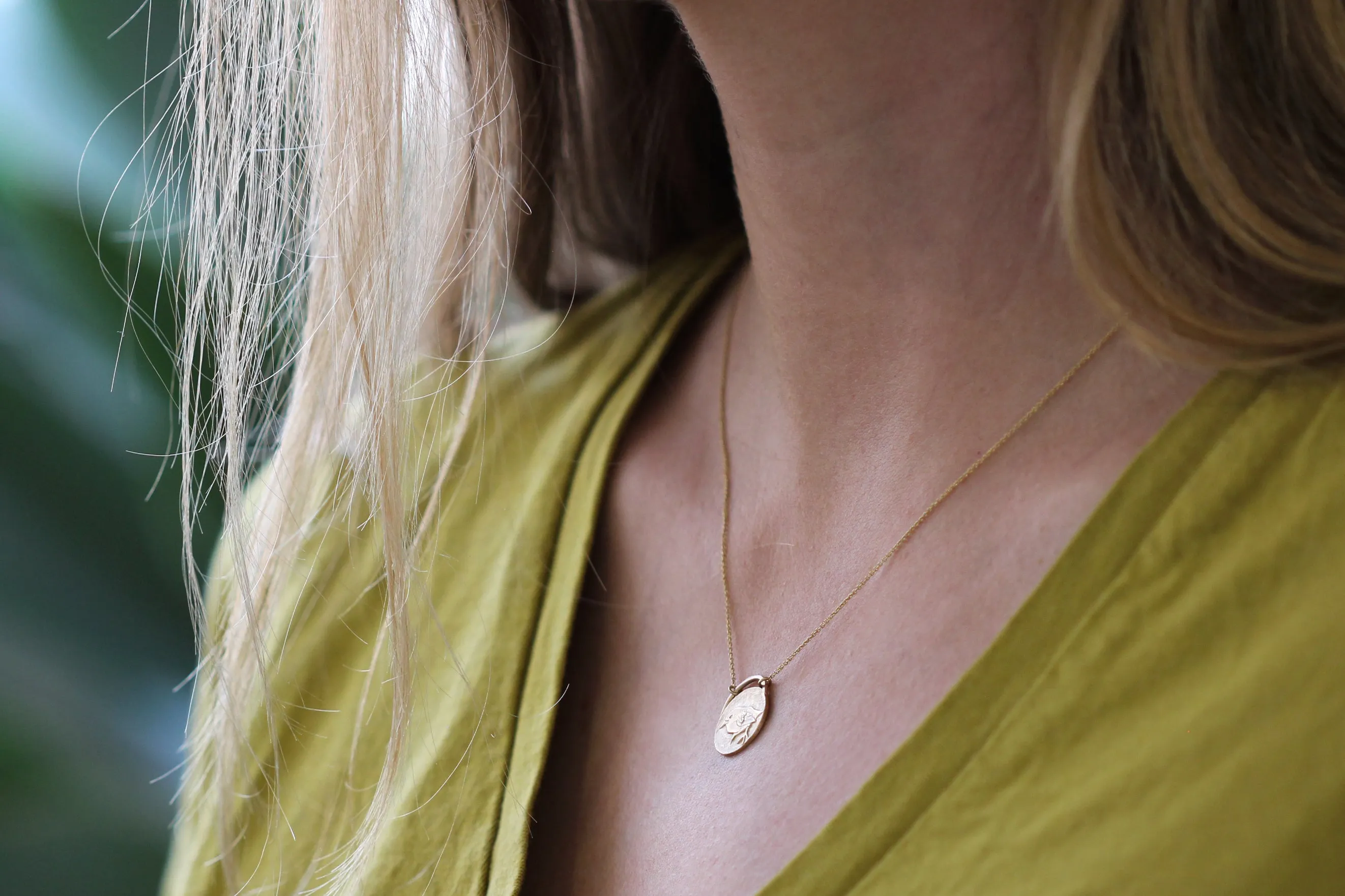 Gold Bird Necklace