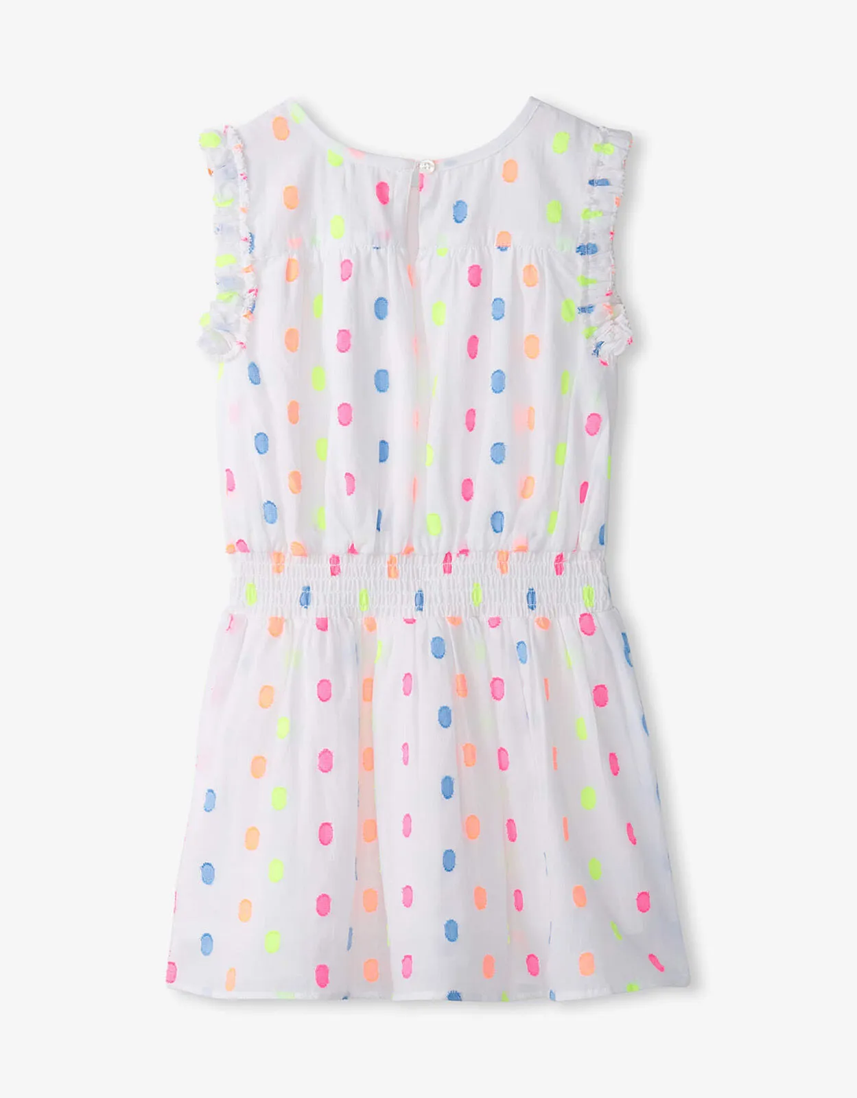 Hatley Spot Dress White