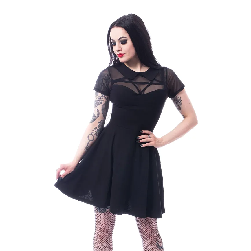 HEX DRESS - BLACK