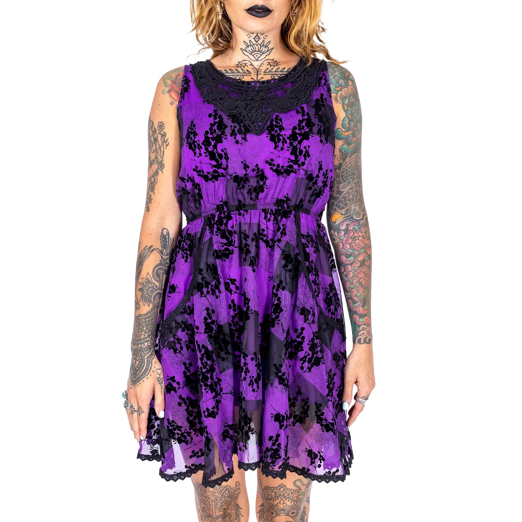 ILSA DRESS - PURPLE