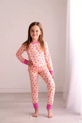 In My Jammers Pink Kiss L/S 2pc PJ Set