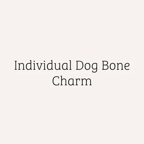 Individual Dog Bone Charm