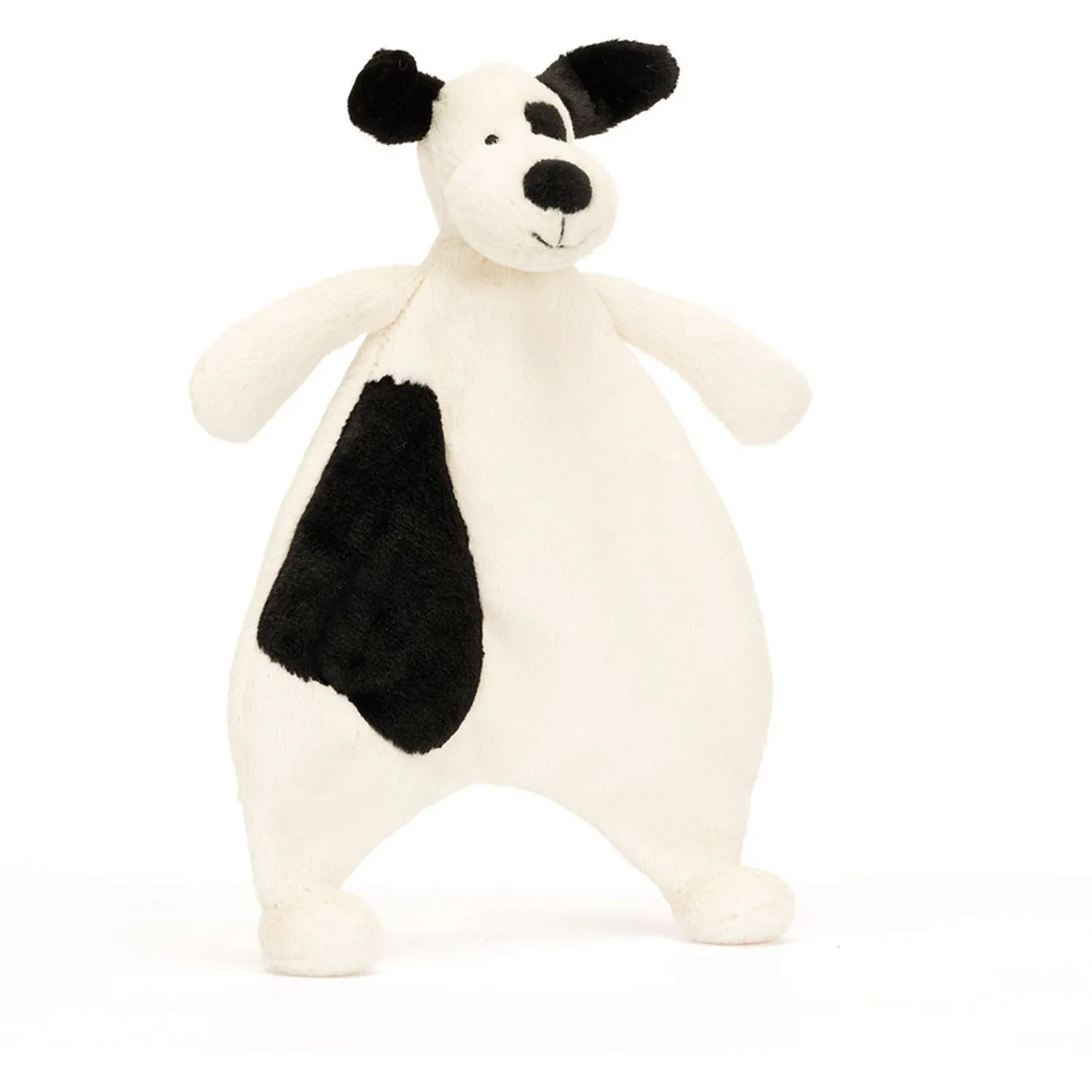 Jellycat Bashful Black & Cream Puppy Comforter