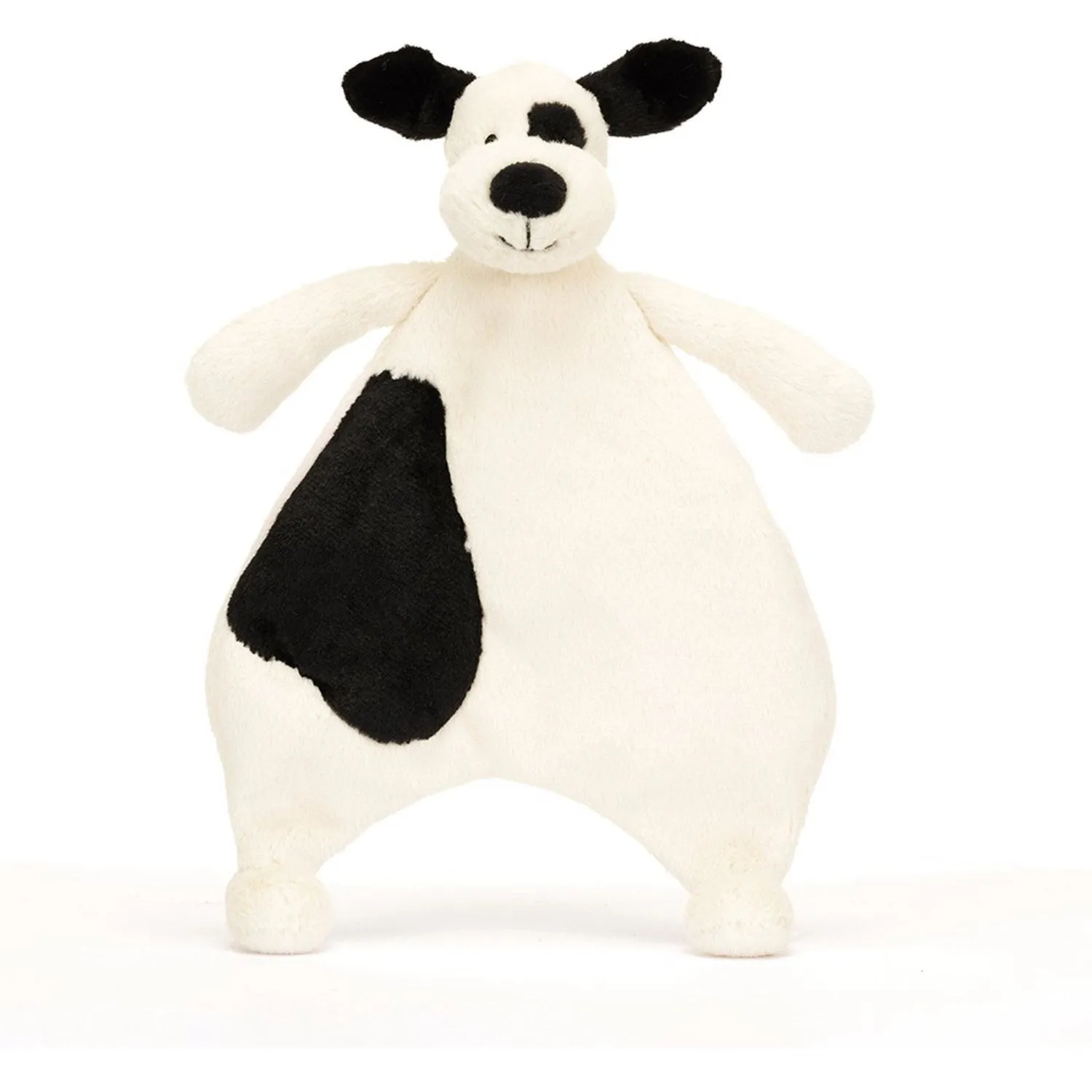 Jellycat Bashful Black & Cream Puppy Comforter