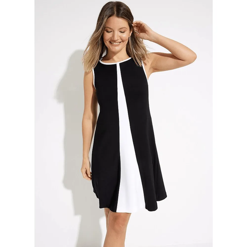 Joseph Ribkoff Contrast Trapeze Dress - 231193