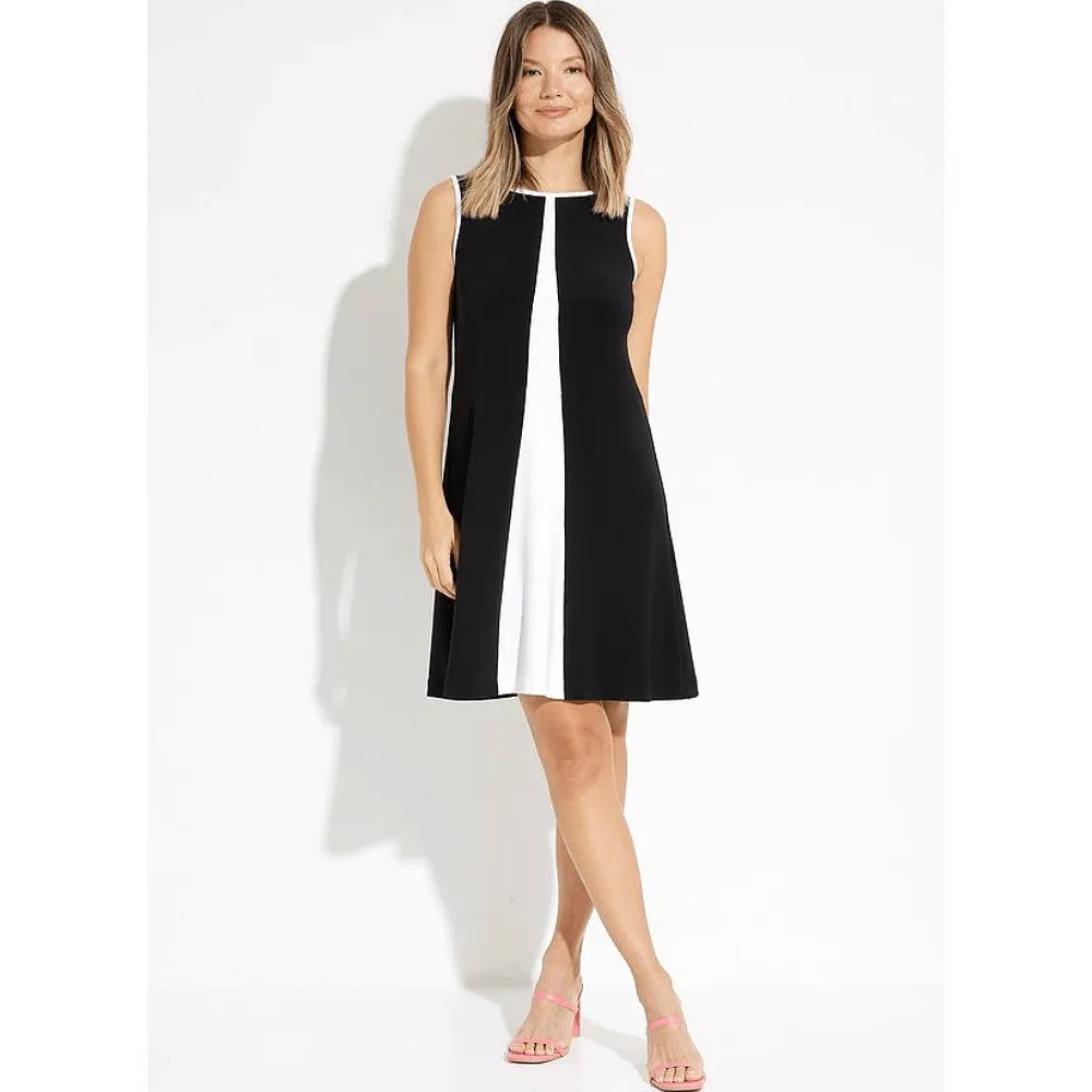 Joseph Ribkoff Contrast Trapeze Dress - 231193