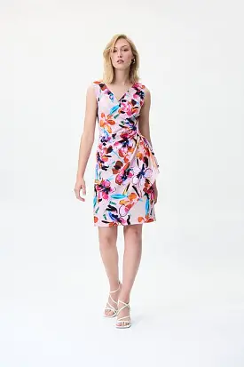 Joseph Ribkoff Floral Wrap Dress- 231172