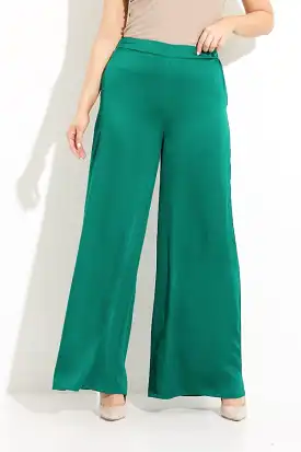 Joseph Ribkoff Wide Leg Satin Pants - 233785